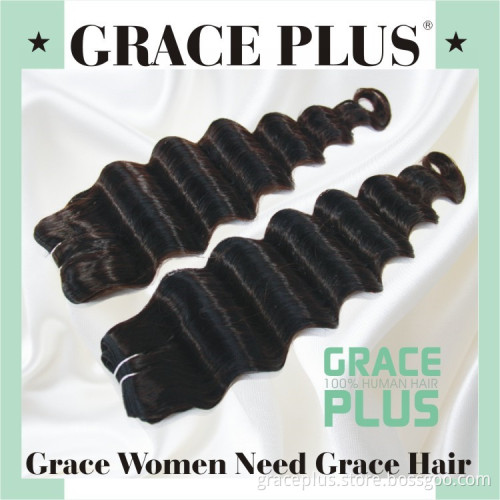 Best100% top quality remy unprocessed virgin brazilian deep wave hair